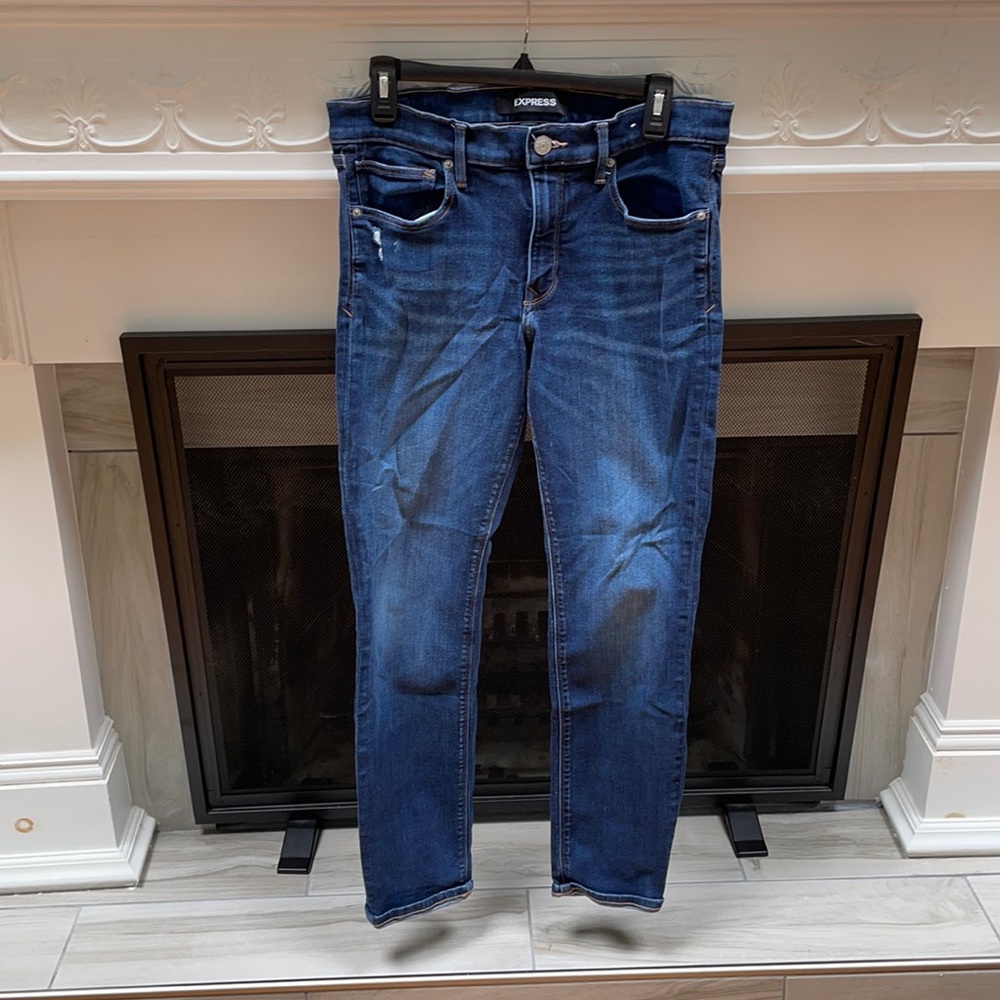 Express Jeans, Skinny Straight Size 10